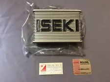 Bolens # 1862408 Iseki # 1422-931-0011-0 ISEKI Grille Name Plate ** OEM NOS **