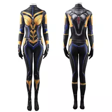 Hope Wasp Costume Ant-Man and the Wasp Quantumania Cosplay Bodysuit Adult Kids