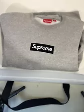 supreme box logo crewneck fw18