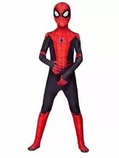 Superhero Spiderman Cosplay Costume Suit Bodysuit for Kids Boys Party Clothing