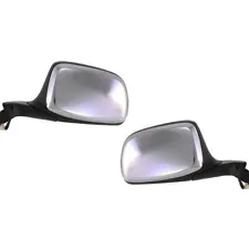 Driver & Passenger Side Chrome Power Mirror Set For 1992-1996 Ford F-150 Bronco