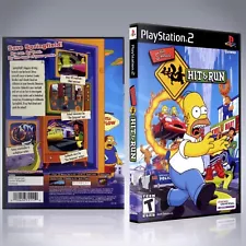 PS2 - NO GAME - Simpsons Hit and Run