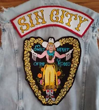 Gram Parsons Nudie Suit Chainstitch Patch Sweetheart of the Rodeo Byrds Sin Cit