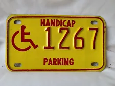 Vintage 2005 New Mexico Handicap Parking Permit for Cars 12221