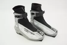 Fischer S 3000 Men's Centri-X Cross Country Ski Boot Black/Gray EU 37