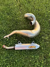 FMF Gold Series Gnarly Exhaust and Silencer for a cr 500 1990-2001