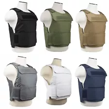 NcSTAR Discreet Plate Carrier Law Enforcement Tactical Body Armor Vest XS-2XL