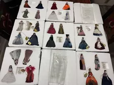 Legendary Scarlet O'Hara costume Vintage ornaments Set Of 28 Gone With The Wind