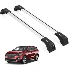 ERKUL Roof Rack Cross Bars for Kia Sorento 2016-2020 Anti Theft Easy Install