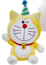 Doraemon With Ears September 3 HappyBirthday Stuffed Toy Tag Japan Not for sale