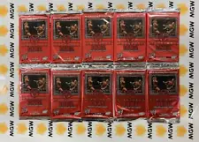 WWE Raw Deal Vengeance CCG Lot of 10 Booster Packs Brand New Factory Sealed