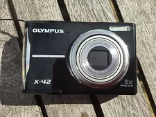 Olympus Digital Camera X-42 12.0MP Black Tested