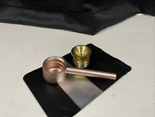 Vessel Helix Rose Gold Pipe, Spiral Cooled Anodized 1g Capacity New Bulk Pack$70