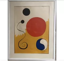 Alexander Calder lithograph 1960s Signed And Numbered