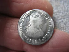 Dug Nice Ancient Silver Coin FROm Confederate Campsite- Bowling Green, Va.