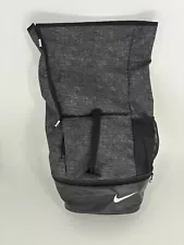 Nike Sports Golf Sport III Black White Blend Roll-Top Backpack Book Bag