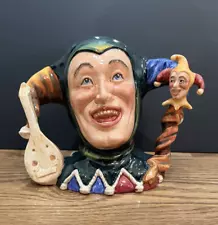 PASCOE & CO CONNOISSEUR 'THE JESTER' LARGE CHARACTER JUG 2014 62/250 7" *RARE!*