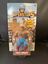 Mattel WWE Superstars Series 8 Chase Blue Pants Hulk Hogan Figure *RARE*