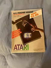 E.T. Phone Home! Cartridge Atari 400/800/XL/XE NOS