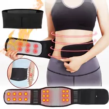 Adjustable Lumbar Waist Support Brace Belt Lower Back Pain Relief For Men /Women