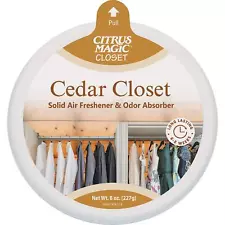 For Closets Odor Absorbing Solid Air Freshener, Cedar Closet, 8-Ounce, Pack o...