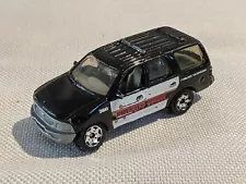 Matchbox 1998 Ford Expedition County Sheriff Evidence Technician SUV (PL138)