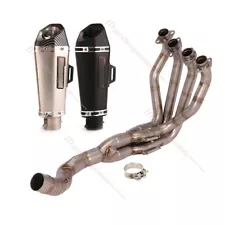 For Kawasaki Z1000 Ninja 1000 2010-2023 Complete Exhaust System Muffler Pipe (For: 2010 Kawasaki Z1000)