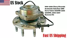 4WD Front Wheel Bearing and Hub for Silverado Sierra Suburban 2500 3500 1500 HD