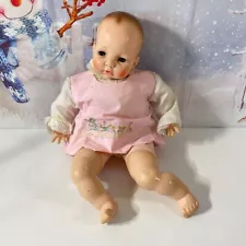 Madame Alexander Baby Doll 18" Vinyl and Cloth 1966