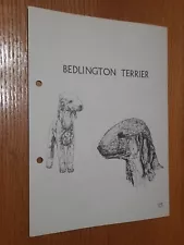 Bedlington Terrier Breed Supplement RAS Kennel Control Sporting Terriers Group 2