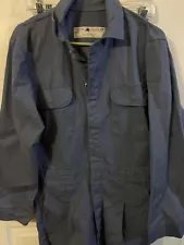 Red Kap Men's Snap Front Cotton Work Coveralls - Sz 10-RG Lots of Pockets