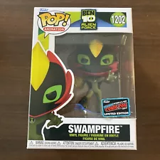 FUNKO POP BEN 10 SWAMPFIRE NYCC CON EXCLUSIVE