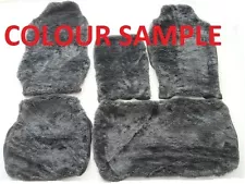 CUSTOM MADE GREY FUR SEAT COVER FIT ISUZU,NPR,NPS 200/250/275/300/400 2007-2021