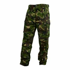 British Army - Military - Combat Trousers Lightweight Woodland DPM Camo - New