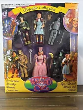 Vintage 1994 Wizard of Oz 6 Poseable Collection Figures Original Box FREE SHIP!!