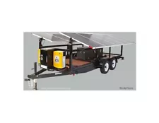 Mobile Solar Generator Trailer - Base Model