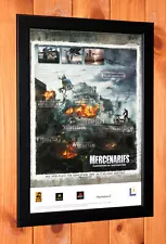 Mercenaries Playground of Destruction Small Poster / Old Ad Page Framed PS2 Xbox