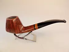 Nording 16 Made in Denmark BriarPipe 80s Ebonite Rubber Stem Flush Fit w/ N Logo