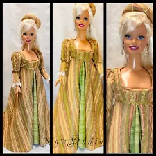 Renaissance Historic Collection, Dress Made For My Size Barbie 38” .