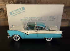 Danbury Mint 1955 Ford Crown Victoria Rare Sea Sprite Green 1:24 Diecast