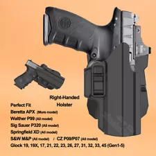 IPSC P10 Holster Fits CZ USA P07 P09 P10 P10S P10M P10F P10SC 9mm Walther P99