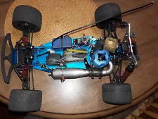 Team Associate RC10 GT R/C Nitro Project Buggy with upgrades plus lots of parts