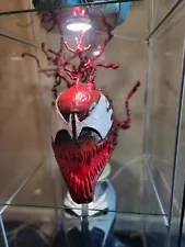 Carnage Venom Spiderman Cosplay Costume Mask Display Figure Toy Prop