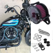 Air Filter Intake Cleaner System Kit For Harley Davidson Sportster XL 1200 883 (For: 1998 Sportster 1200)