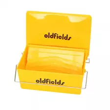 OLDFIELDS Painters Bucket & Lid 330mm Heavy Duty Paint Tray With Handle & Roller