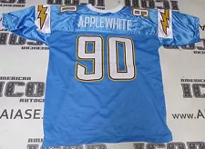 Antwan Applewhite Custom #90 San Diego Chargers Football Jersey Panthers SDSU