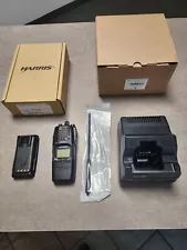 Harris XG-25 VHF 136-174 P25 Conventional 1024 ch 5W Ltd Portable DIGITAL