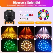 USED!7R 230W 14 Colors Led Moving Head Light DJ Lights,17 Gobos RGBW Stage Light