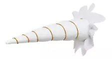 New! CLIP-ON UNICORN HORN For horse parade show Attach to bridle halter 4 COLORS