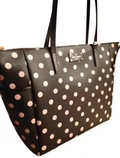 (ON SALE) New Kate Spade Adaira Black Leather Diaper Bag